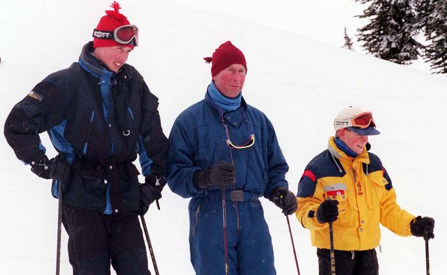 Prince Charles, Prince William and Prince Harry in Whistler