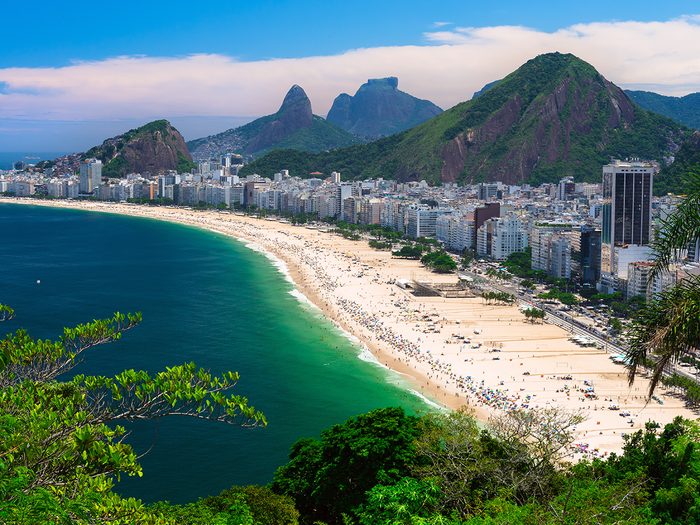 Best places to swim - Copacabana Beach, Rio de Janeiro