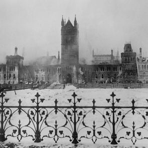 Parliament Building fire - February 3, 1016