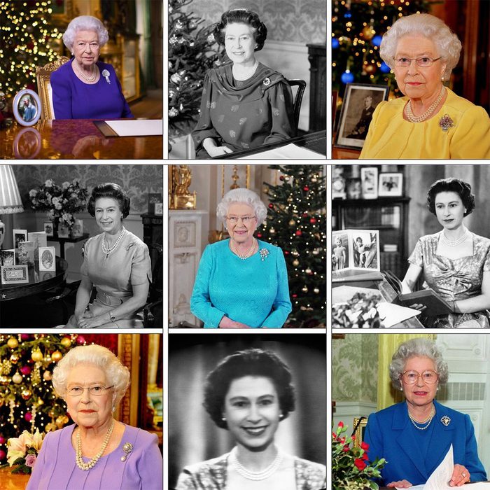 Queen Elizabeth II - montage over the past 70 years