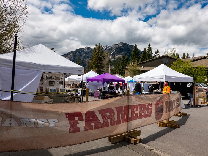 Banff farmers' market