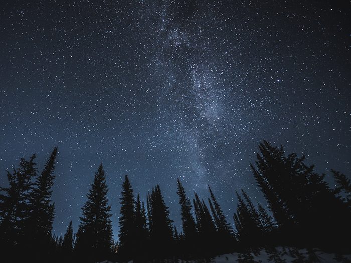 Banff night sky
