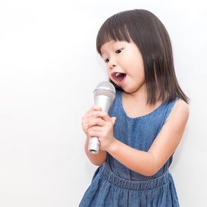 Funny things kids say - little girl on microphone