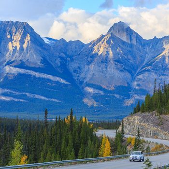 Road trip music - driving through the Canadian Rockies