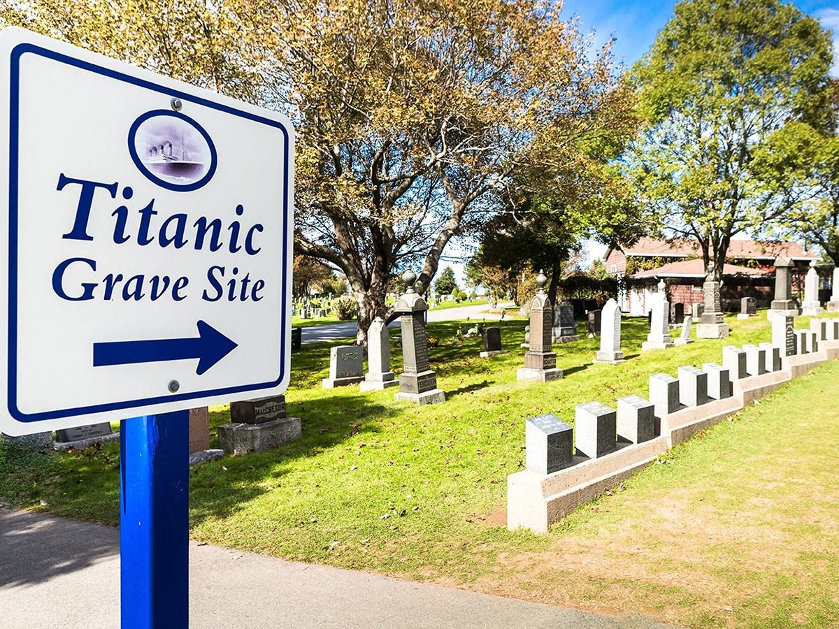 Titanic Facts - Halifax Fairview Lawn Cemetery Titanic Graves