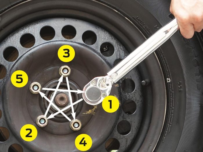 Torque Wrench steps - Tighten In Sequence