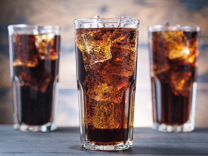 worst foods for cholesterol - soda
