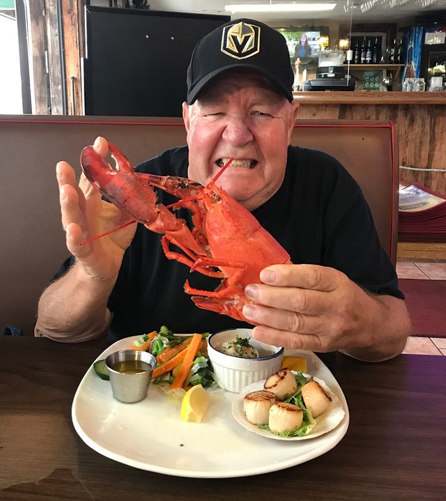 Funny Lobster Dinner