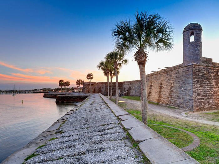 History questions - St. Augustine, Florida
