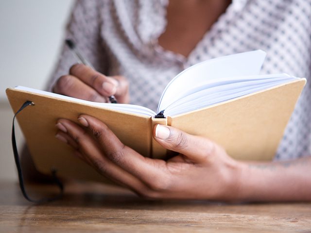 How to get the most out of therapy - woman journaling