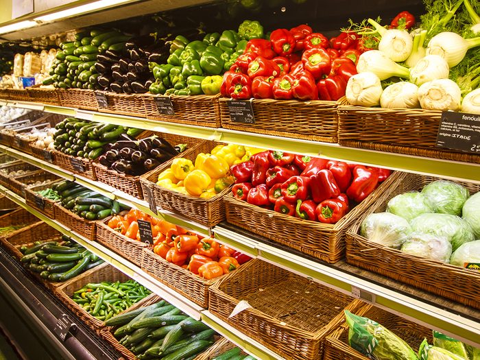 Foods worth buying organic - Grocery store produce