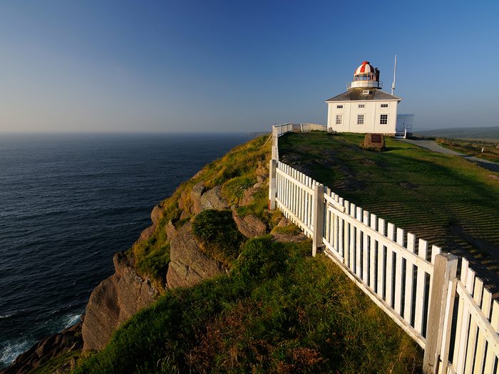 Historical landmarks - Cape Spear Lighthouse, Newfoundland
