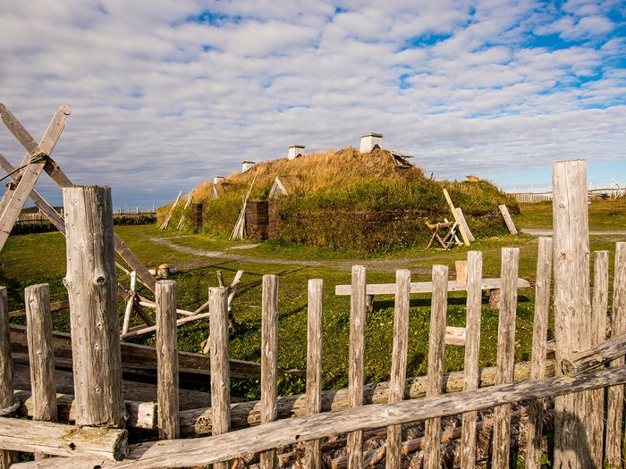L'anse Aux Meadows National Historic Site in Newfoundland