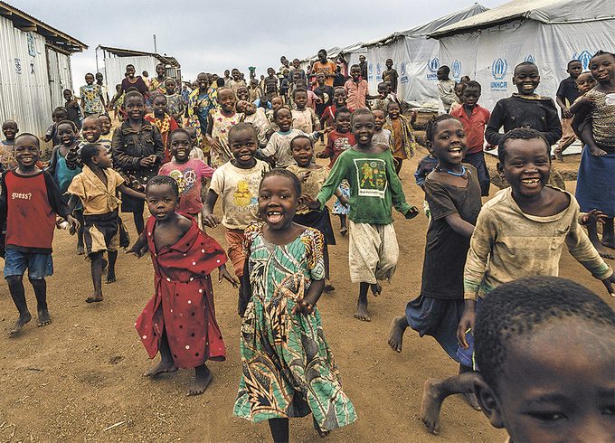 Democratic Republic Of Congo - a group of children
