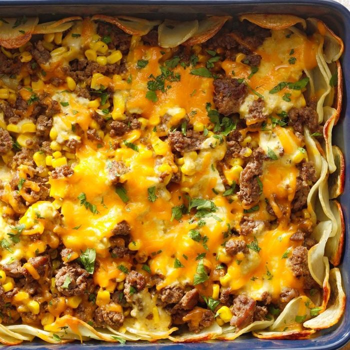 Quick and easy ground beef recipes - Meat And Potato Casserole