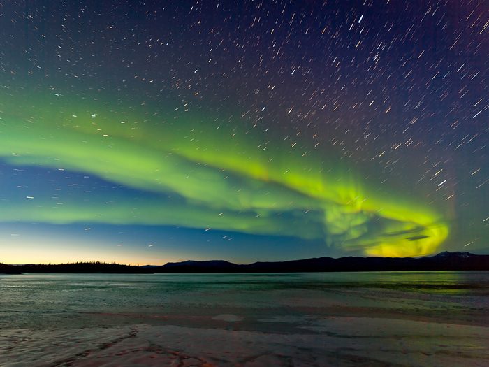 Natural wonders of Canada - Northern Lights
