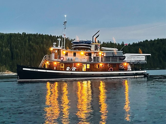 Remote West Coast Adventures - Union Jack Heritage Tugboat