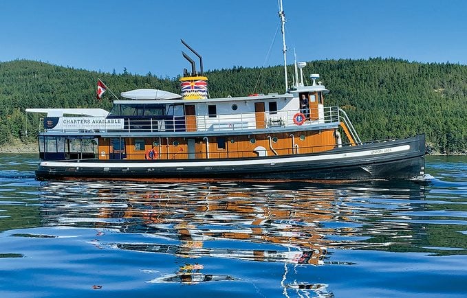 BC Coast - Union Jack Tugboat Tour