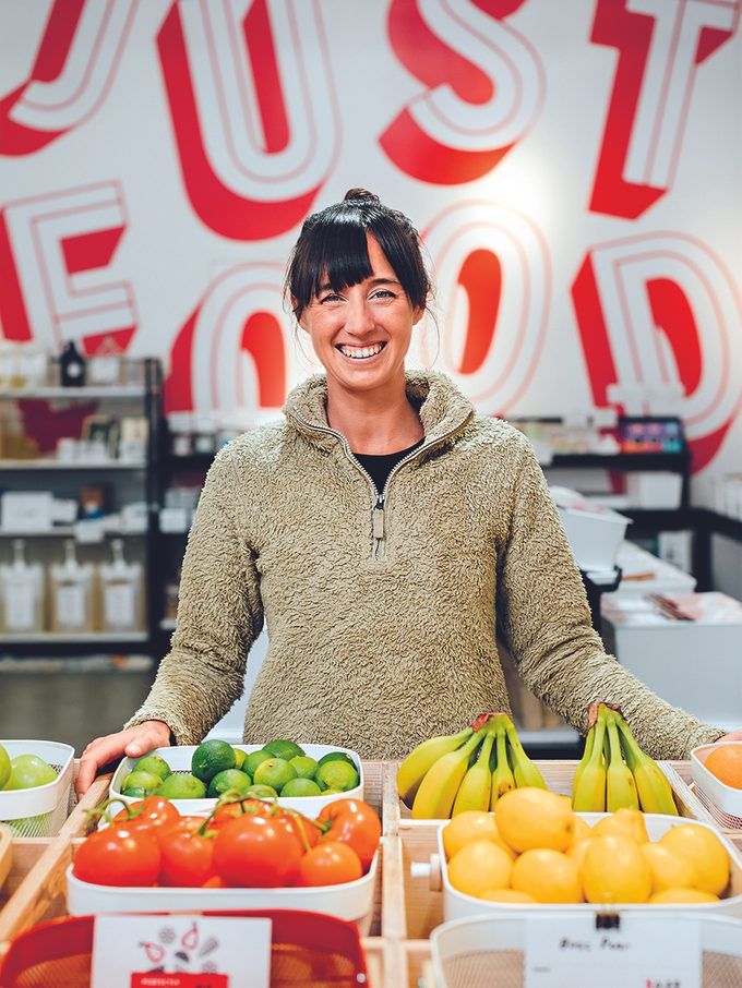 Brianne Miller At Nada - zero-waste grocery store