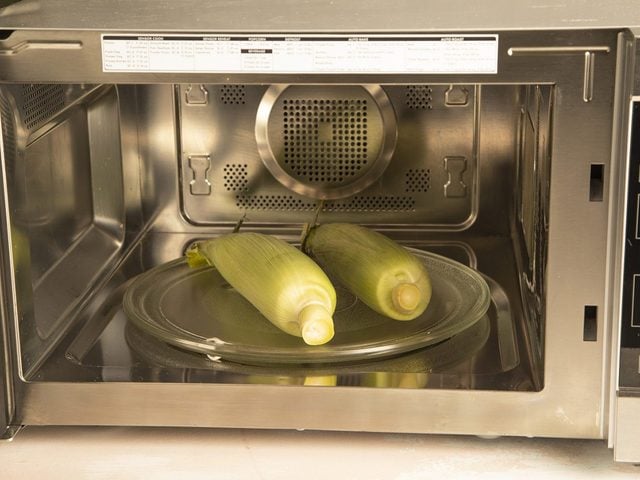 Corn On The Cob In The Microwave