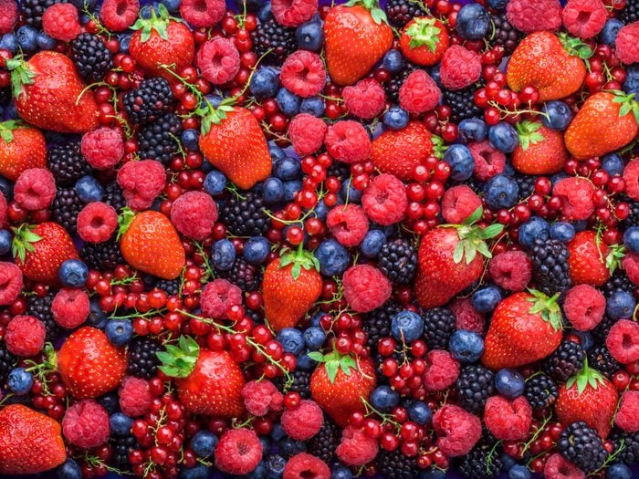 High Fibre Foods Berries