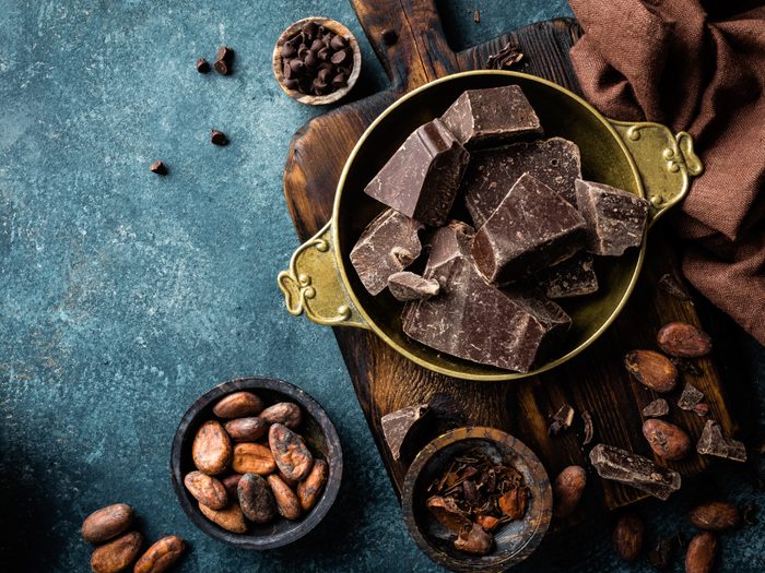 High Fibre Foods Dark Chocolate