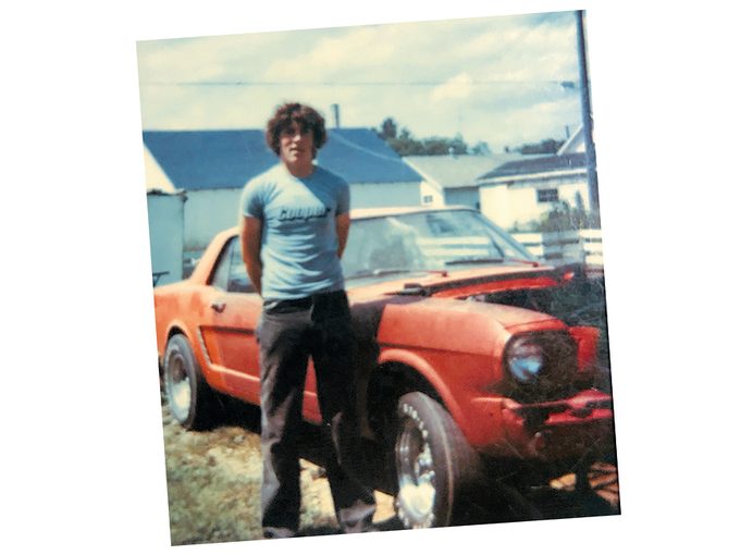 Murray With His Original Mustang Coupe