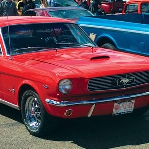 Red 1965 Mustang Coupe Featured Image