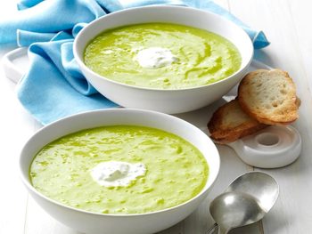 Summer Soup Recipes - asparagus soup