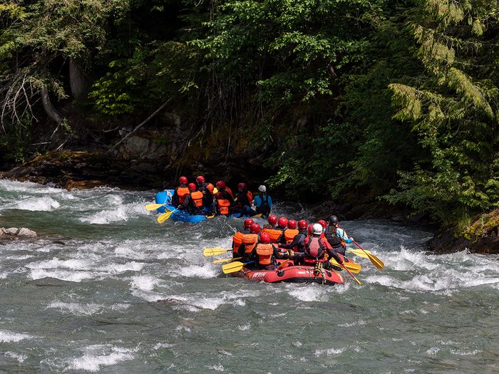 Things to do in Whistler Summer - Wedge rafting