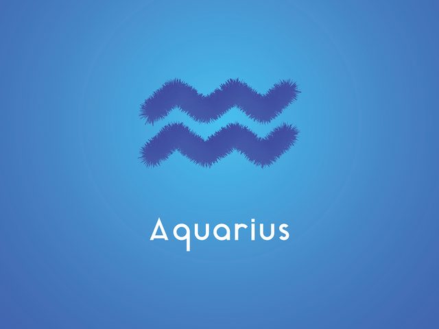Aquarius power colour blue