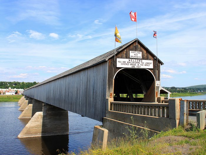 Covered Bridges - Hartland Covered Bridges world's longest