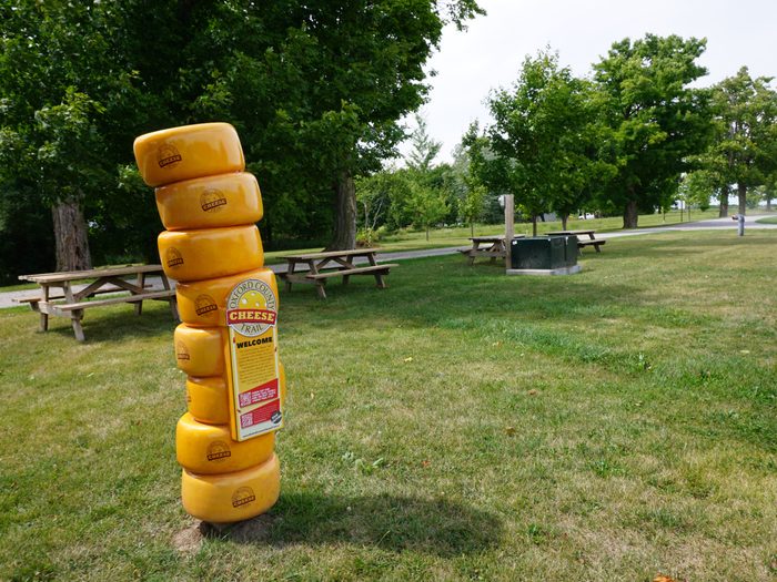 Oxford County Cheese Trail Cheese Tower