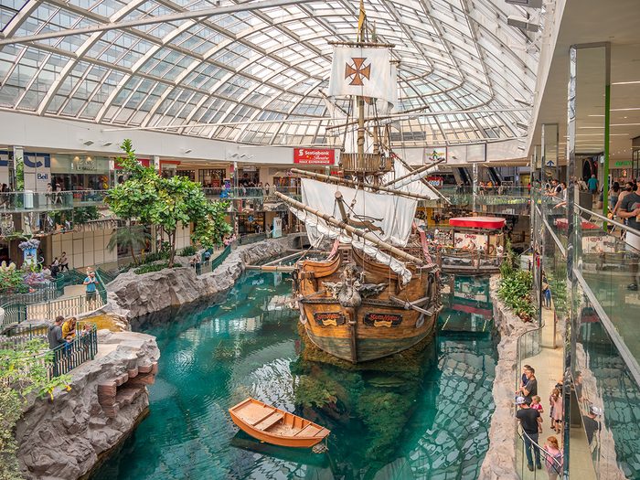 West Edmonton Mall pirate ship
