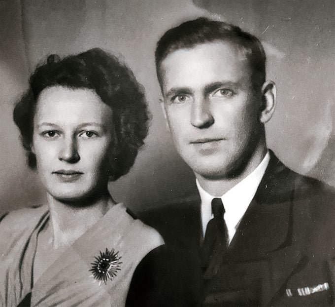Fern Blodgett Sunde - Wedding Day in 1942