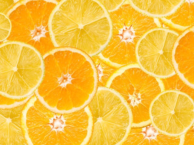 Home remedies - orange slices