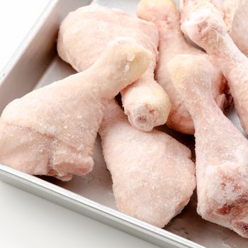 How to defrost chicken - frozen chicken legs