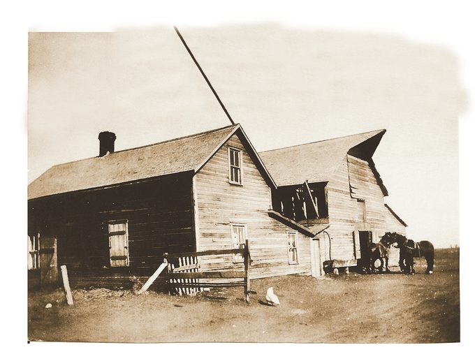 Prairie Life in the Great Depression - farmhouse