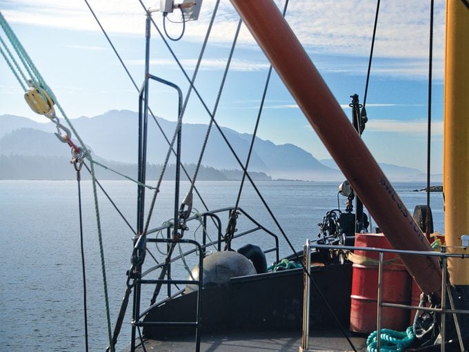 Vancouver Island West Coast - Boat Rigging