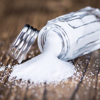 What happens when you eat too much salt - salt shaker pouring