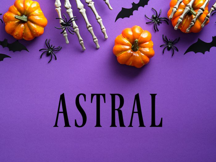 Halloween Words - Astral