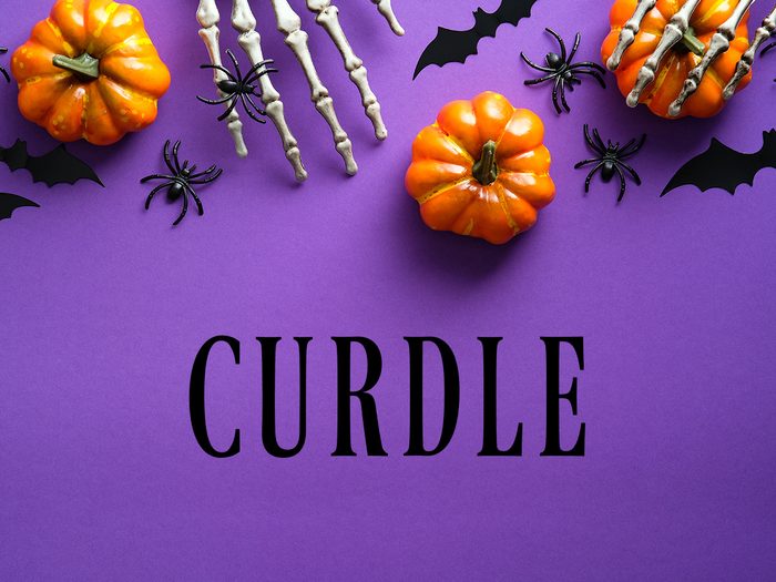 Halloween Words - Curdle
