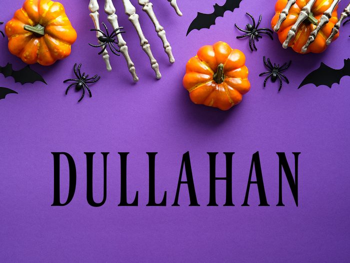 Halloween Words - Dullahan