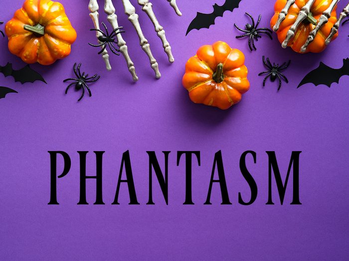 Halloween Words - Phantasm