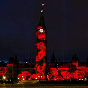 Remembrance Day Pictures - Parliament Buildings Ottawa