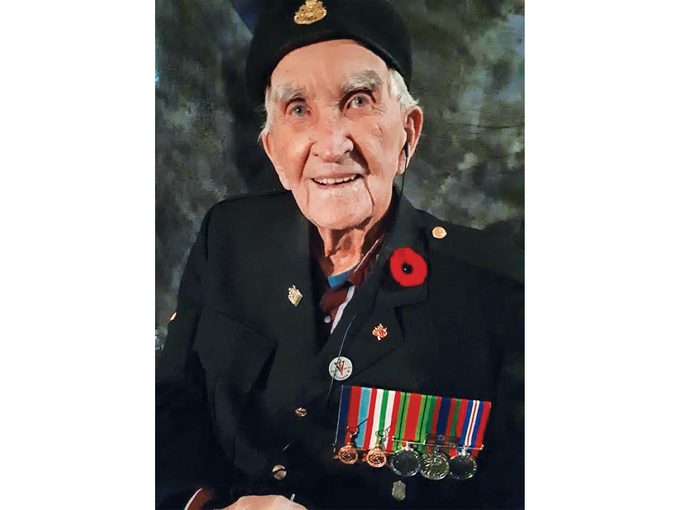Private David Pennington Veteran Alberta