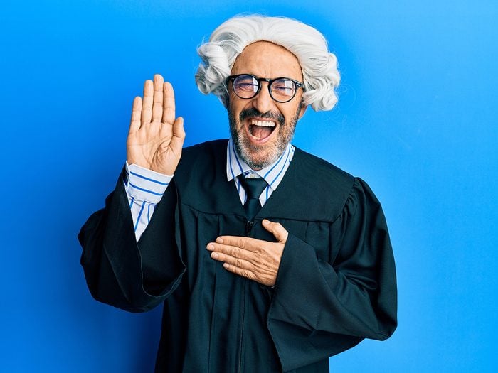 Lawyer jokes - funny judge