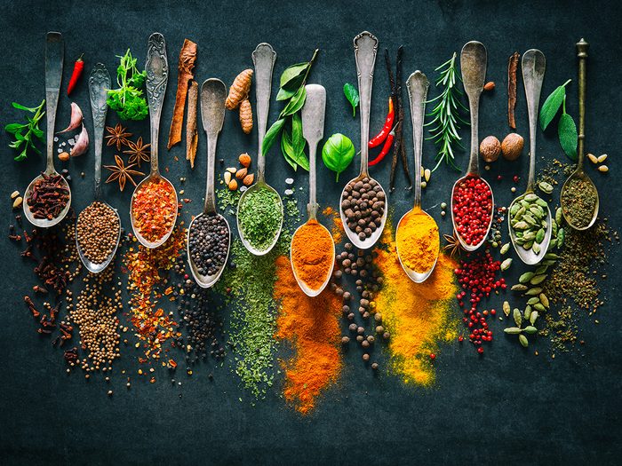 Healing herbs and spices