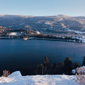 Winter Photography - Kalamalka Lake in Vernon, BC