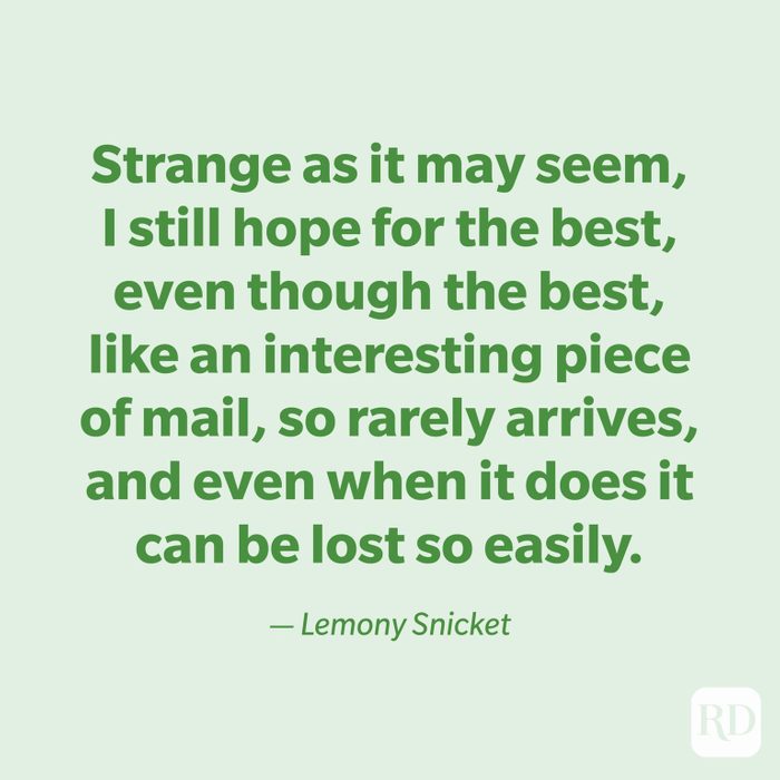 Lemony Snicket quote